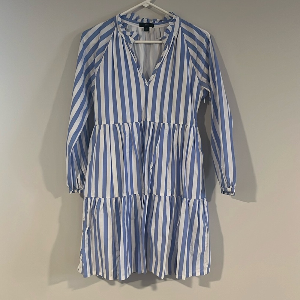 J. Crew stripped dress